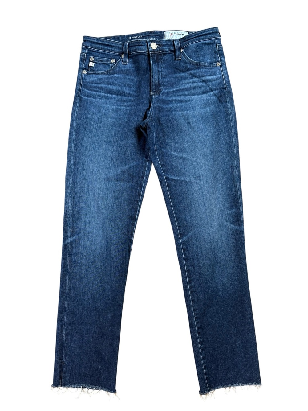 Adriano Goldschmied Ag-Ed Denim The Prima Crop Jeans.  Size 28R